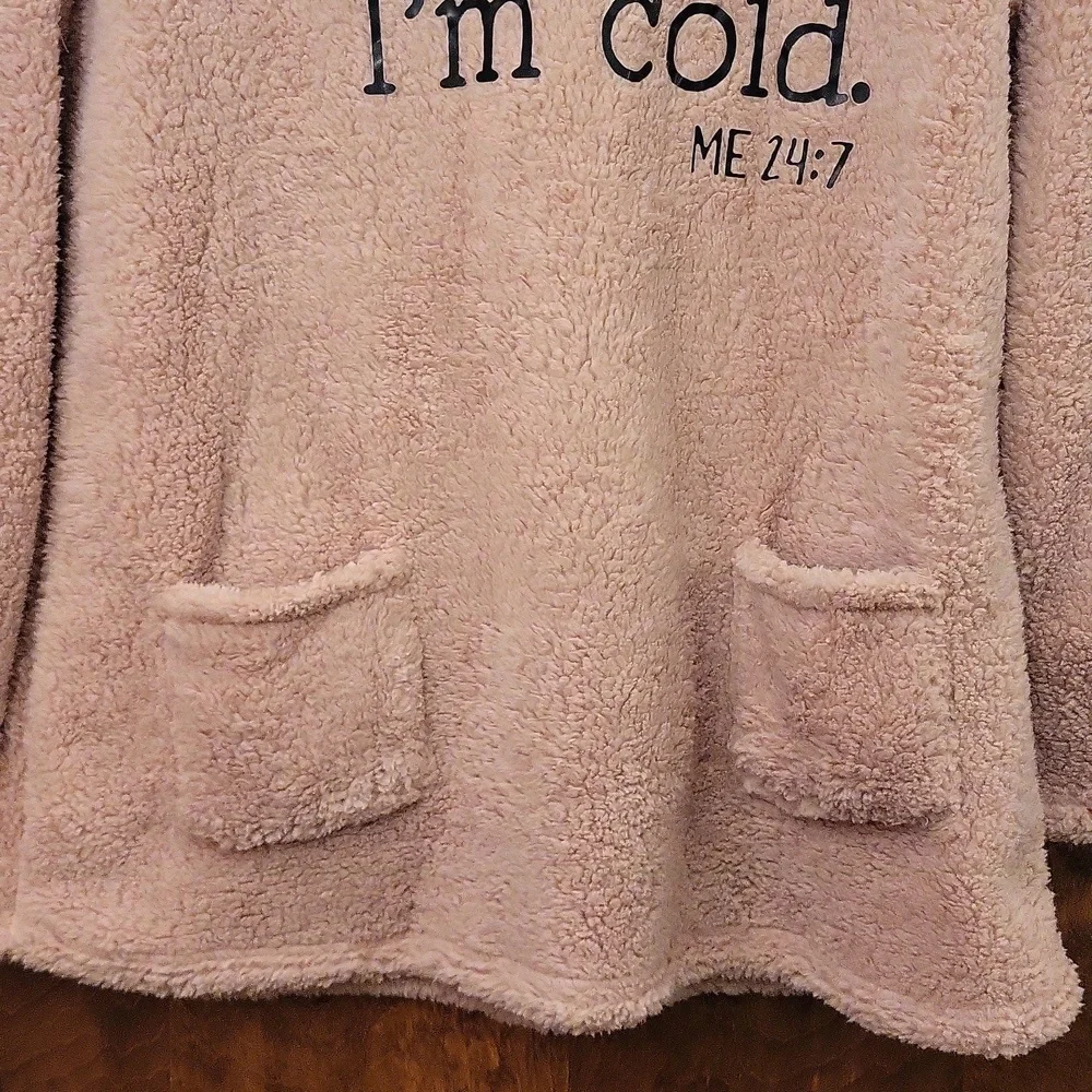 Oversized sherpalike pullover top M NWOT - Picture 3 of 7